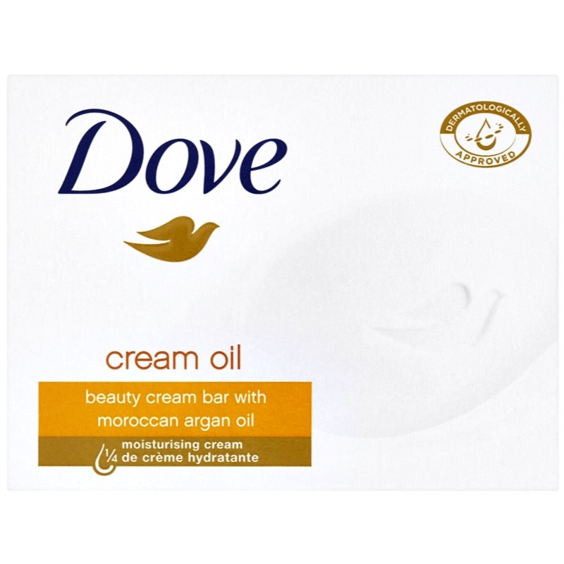 Dove Cream Oil kietasis muilas su arganų aliejumi 100 g