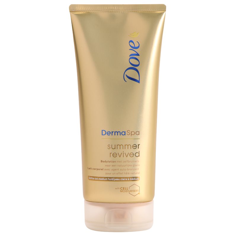 

Dove DermaSpa Summer Revived тонуюче молочко Fair to Medium