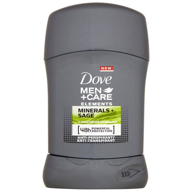 

Dove Men+Care Elements антиперспірант 48 годин Minerals + Sage