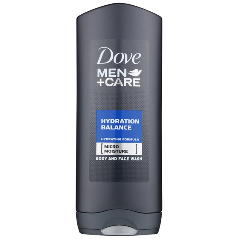 Dove Men+Care Hydration Balance sprchový gel na tělo a vlasy pro muže 400 ml
