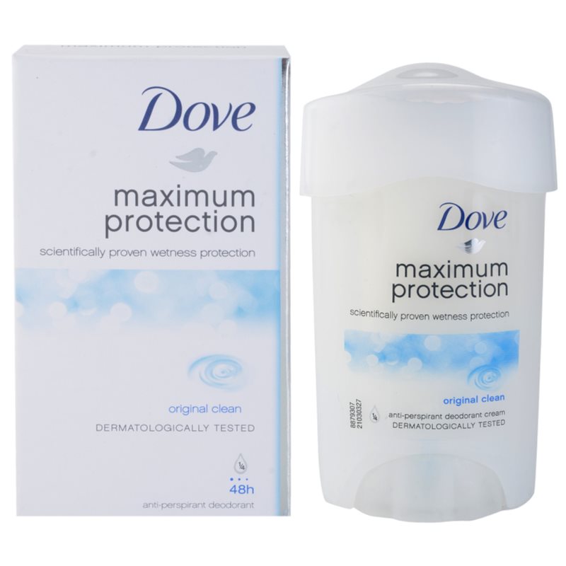 Dove Original Maximum Protection кремовий антиперспірант 48h  45 мл