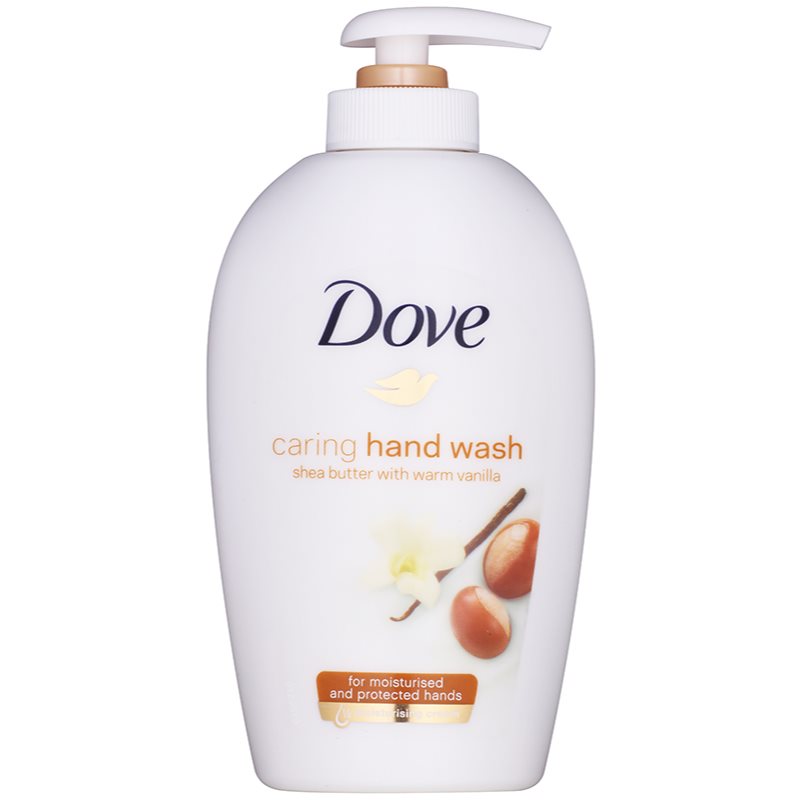 

Dove Purely Pampering Shea Butter рідке мило з дозатором масло ши та ваніль