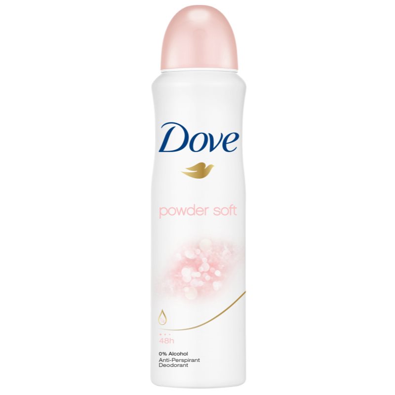 Dove Powder Soft Antiperspirant Spray 48 H 150 Ml