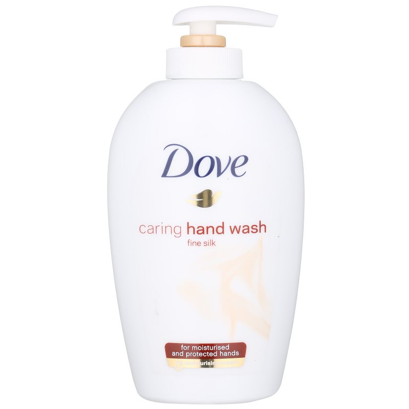 

Dove Silk Fine рідке мило з дозатором біла орхідея