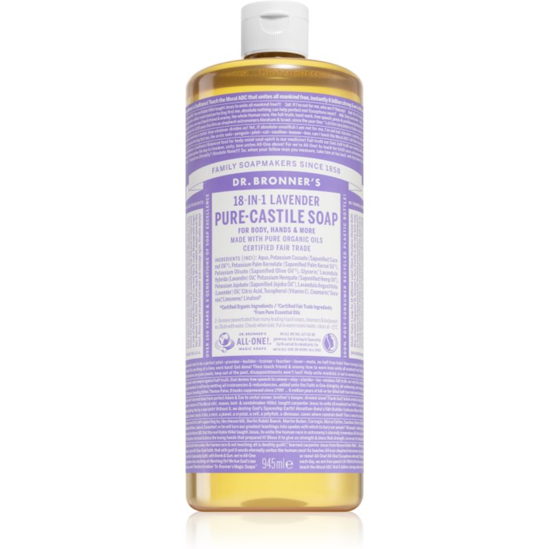 Dr. Bronner’s Lavender folyékony univerzális szappan 945 ml