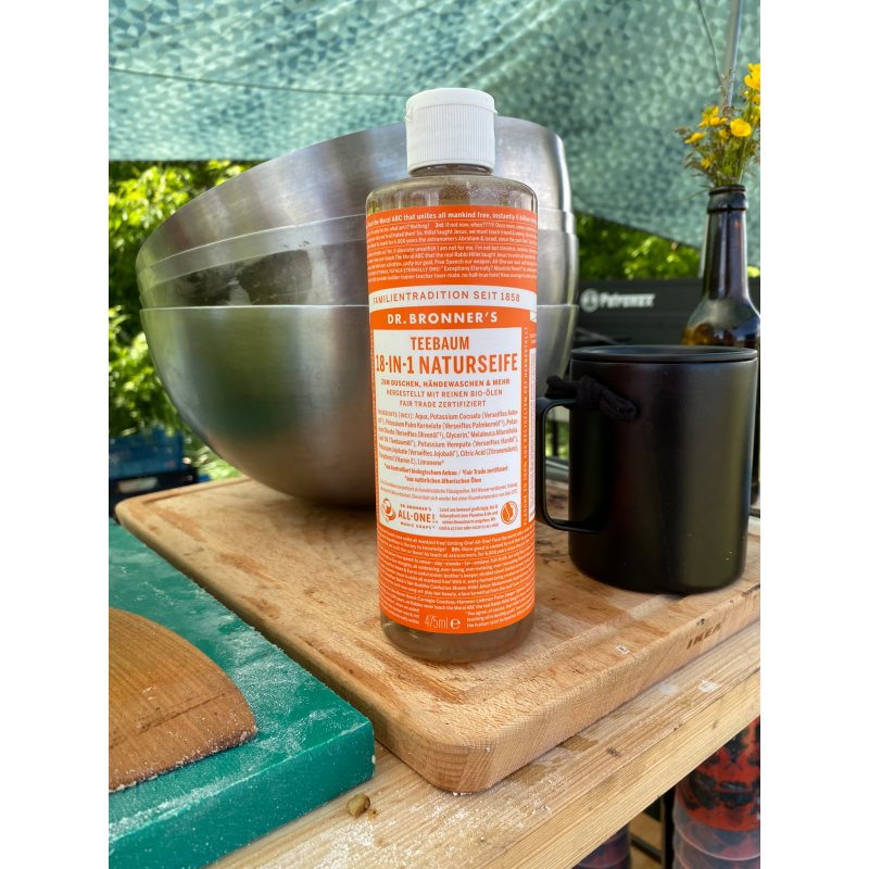 Dr. Bronner’s Tea Tree Universelle Flüssigseife 475 ml