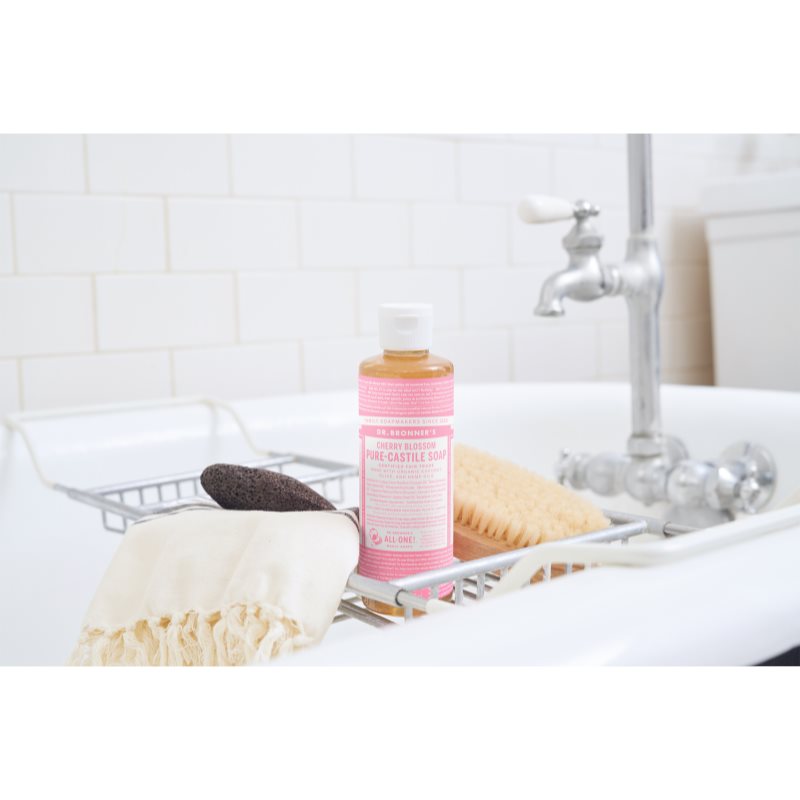 Dr. Bronner’s Cherry Blossom 18-in-1 Liquid Soap Universelle Flüssigseife 240 ml