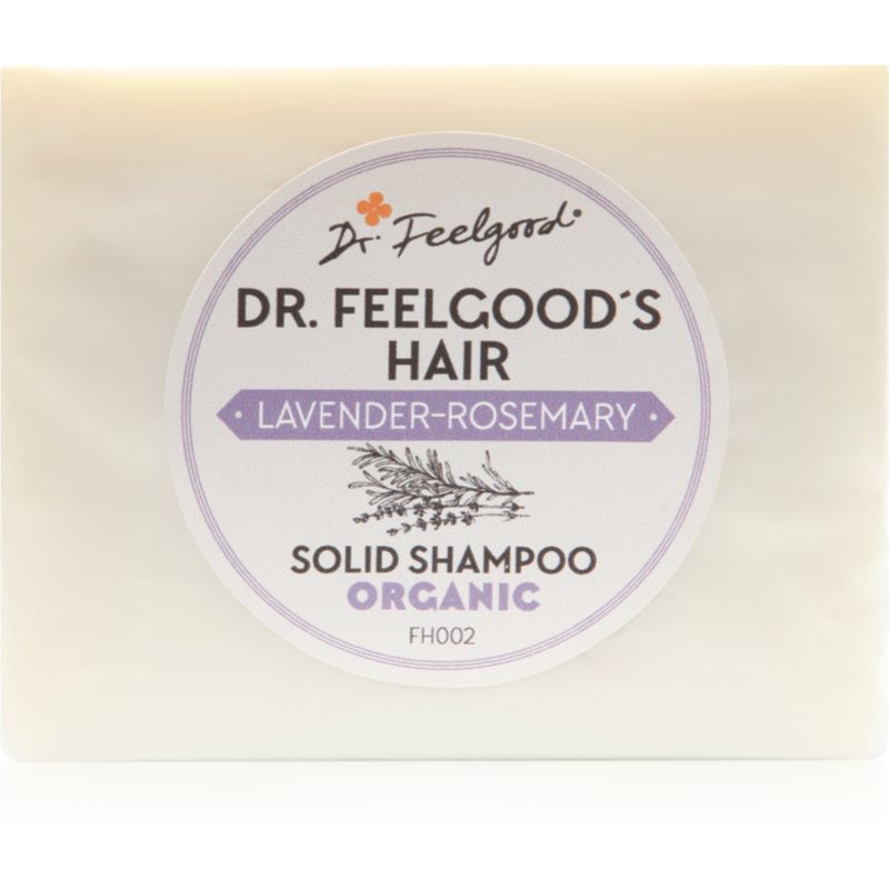 Dr. Feelgood Lavender & Rosemary ekologiškas kietasis šampūnas 100 g