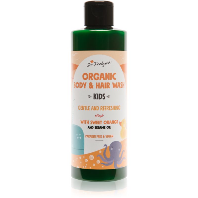 

Dr. Feelgood Kids Sweet Orange ніжний гель для душу для дітей