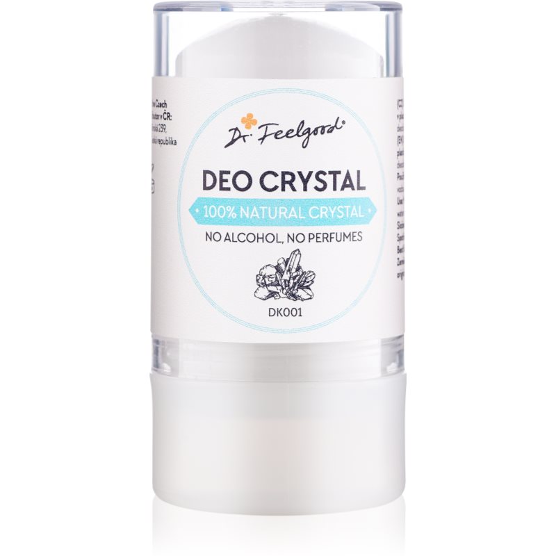 Dr. Feelgood Dr. Feelgood Deo Crystal αποσμητικό σε στικ με μεταλλικά στοιχεία 115 γρ