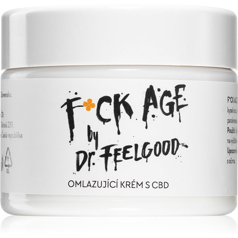 Dr. Feelgood F*ck Age fiatalító arckrém CBD-vel 50 ml