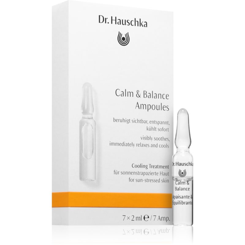 Dr. Hauschka Facial Care intenzivní zklidňující péče pro citlivou pleť 7x2 ml