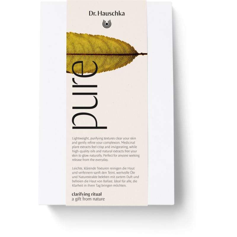 Dr. Hauschka Pure Gift Set darčeková sada pre dokonalé vyčistenie pleti