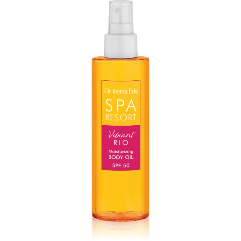 Dr Irena Eris SPA Resort Vibrant Rio pečující a opalovací olej s hydratačním účinkem SPF 50 200 ml
