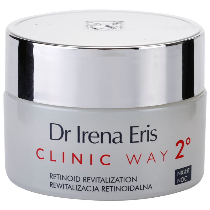 Dr Irena Eris Clinic Way 2° зміцнюючий та пом'якшуючий нічний крем проти зморшок 50 мл