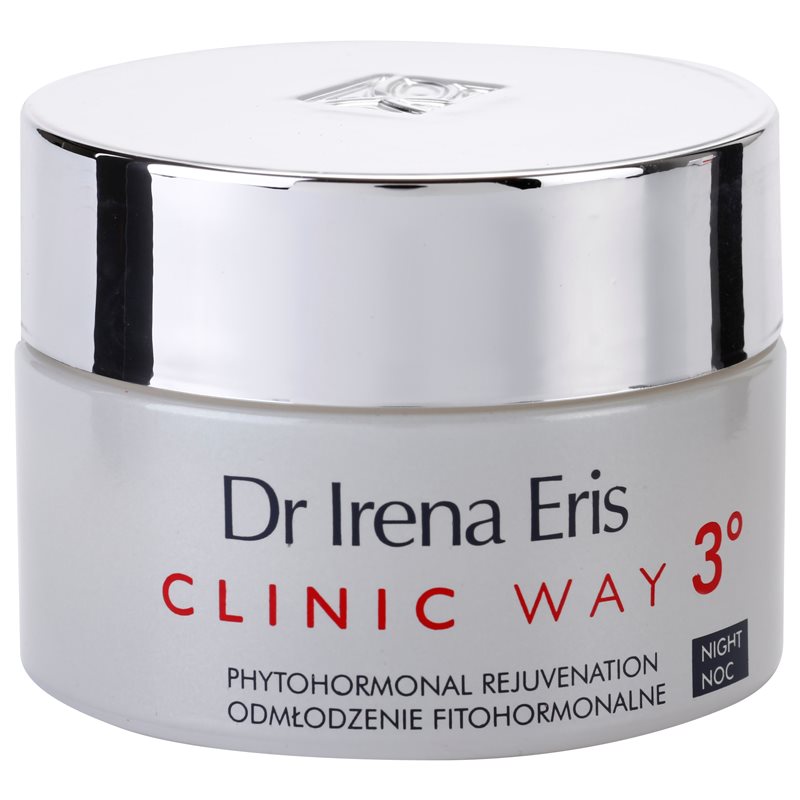 Dr Irena Eris Clinic Way 3° jauninamasis ir glotninamasis naktinis kremas 50 ml
