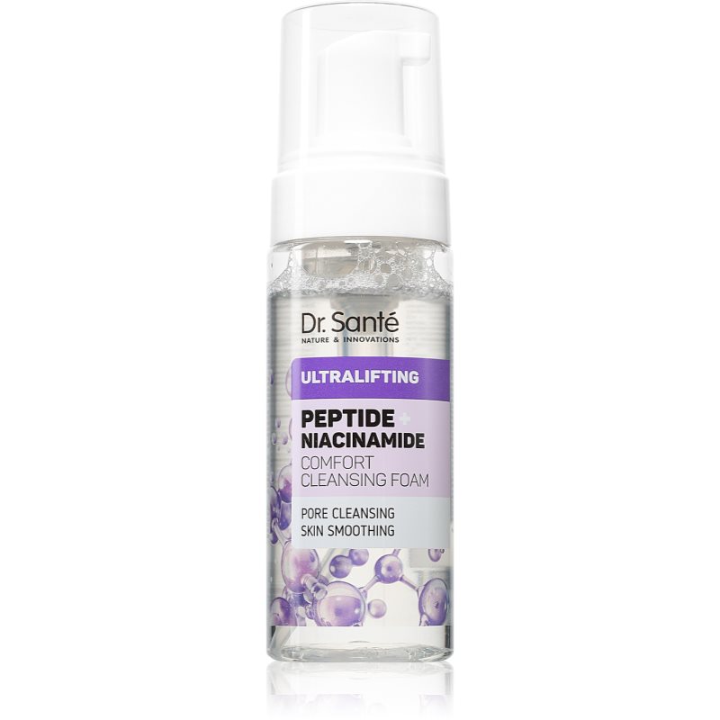 Dr. Santé Ultralifting Peptide + Niacinamide čisticí pěna pro zralou pleť 150 ml