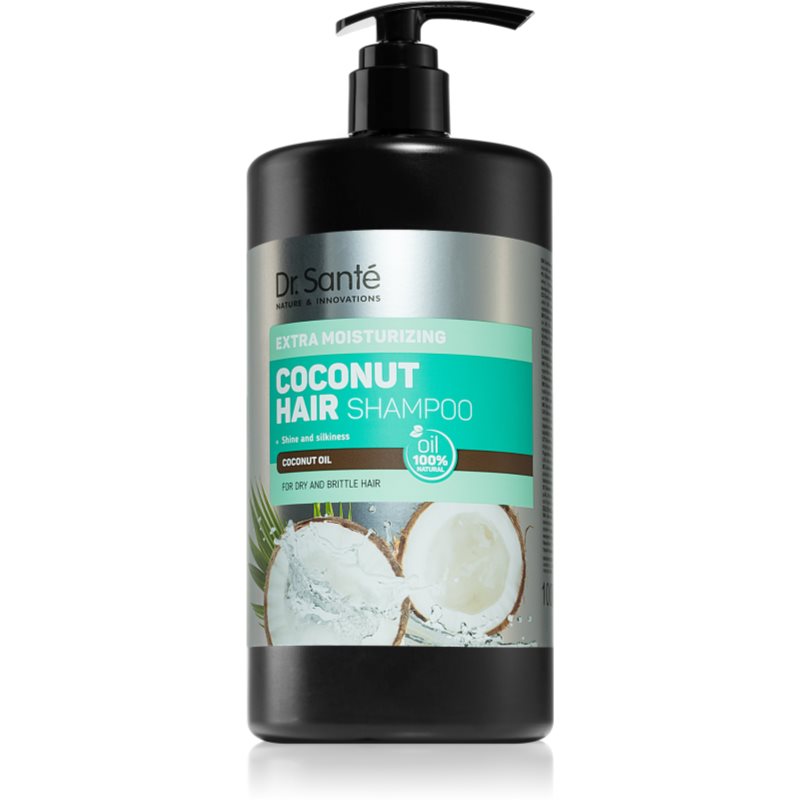 Dr. Santé Coconut шампунь з кокосовою олійкою для сухого та ламкого волосся 1000 мл