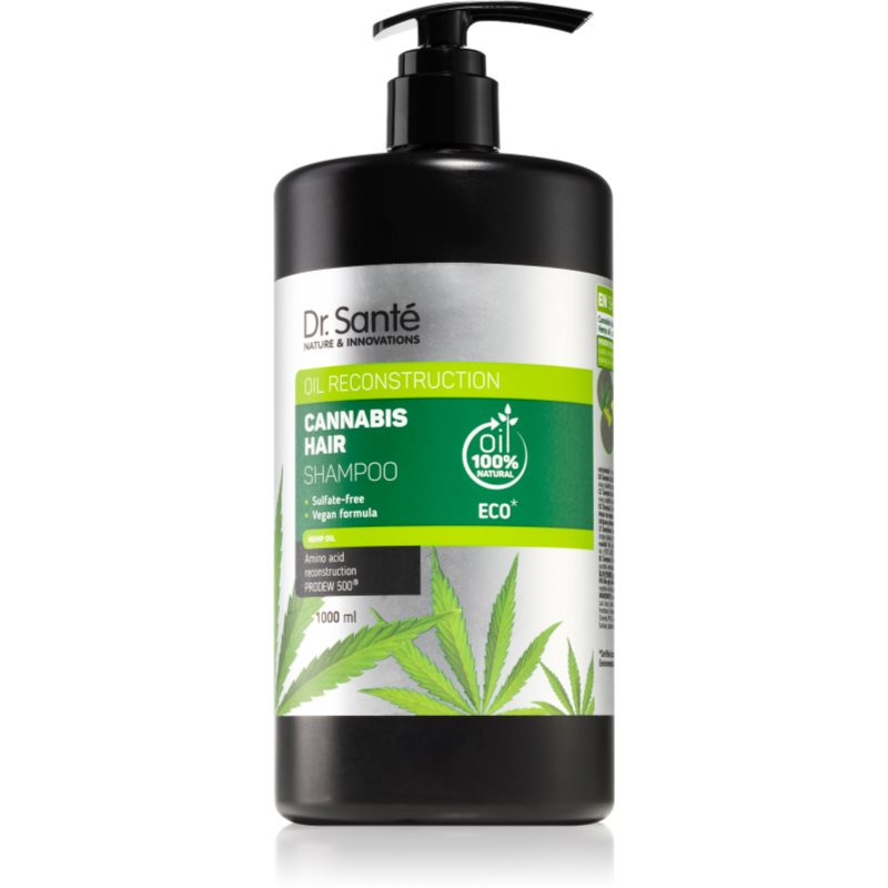 Dr. Santé Cannabis sampon pentru regenerare cu ulei de canepa 1000 ml