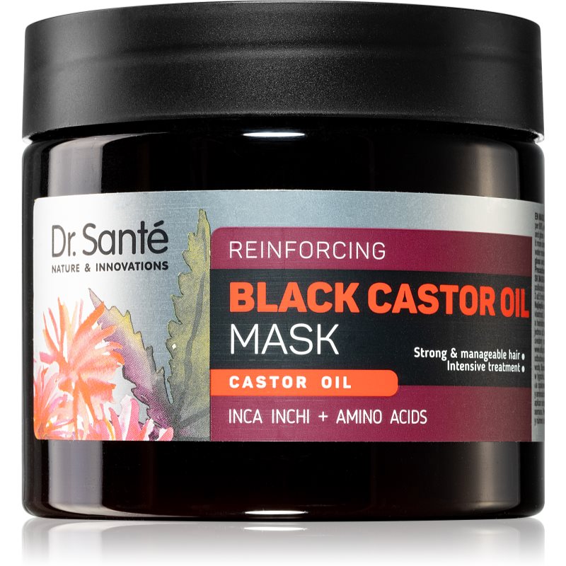 Фото - Маска для обличчя Dr. Sante Dr. Santé Black Castor Oil інтенсивна маска для волосся 300 мл 