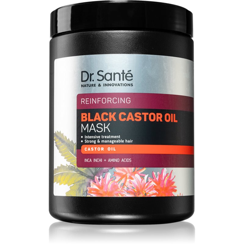 Dr. Santé Black Castor Oil інтенсивна маска для волосся 1000 мл