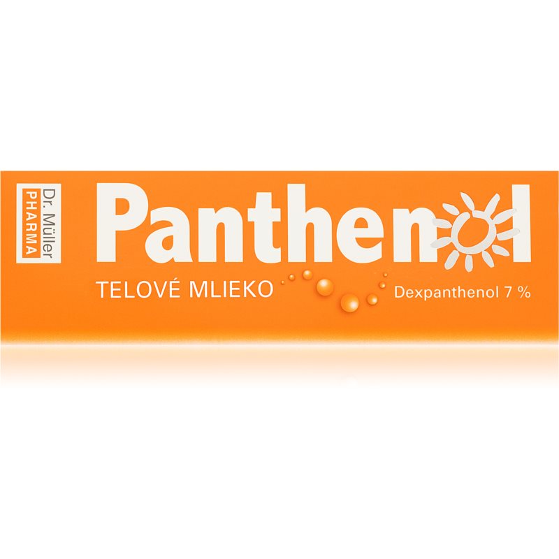 Dr. Müller Panthenol body lotion 7% hidratáló napozás utáni tej 200 ml