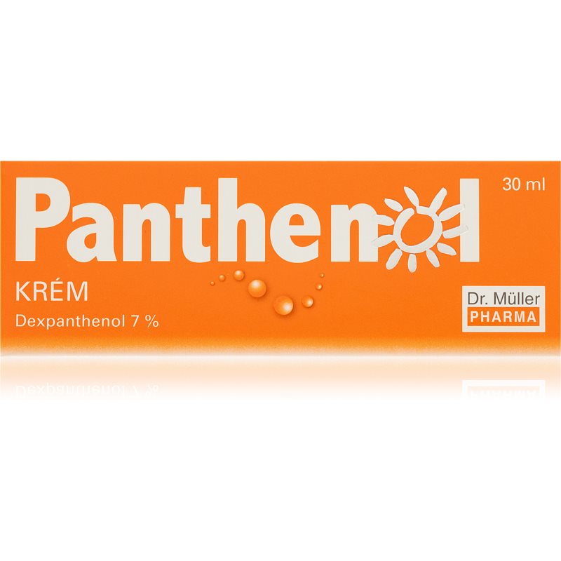 Dr. Müller Panthenol cream 7% hidratáló és nyugtató krém napozás után 30 ml
