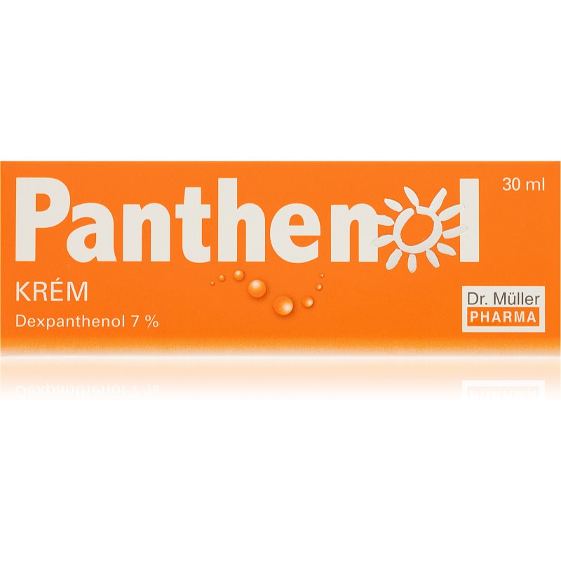 Dr. Müller Panthenol Cream 7% зволожуючий та заспокоюючий крем після засмаги 30 мл