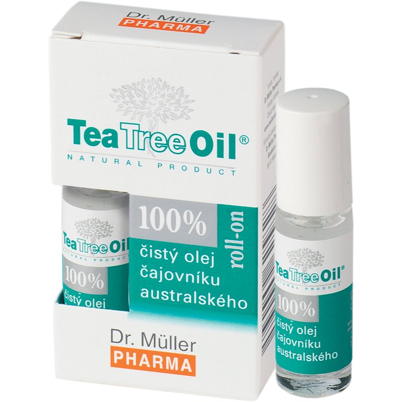 Dr. Müller Tea Tree Oil Roll-on Huile Pure 4 Ml