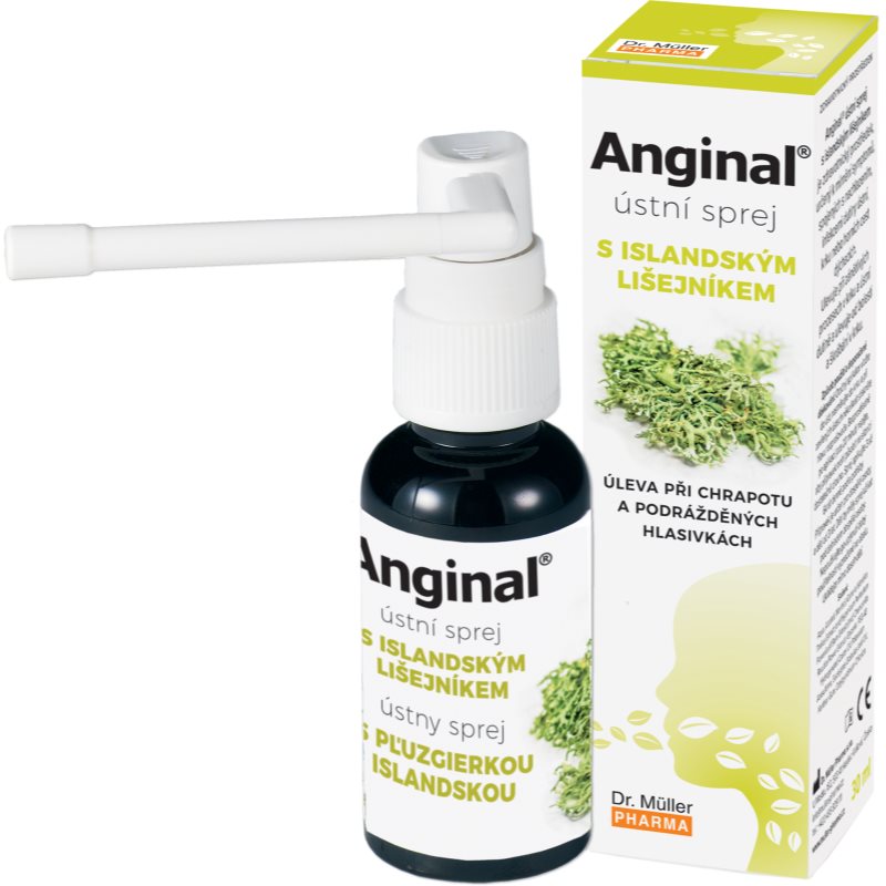 Dr. Müller Anginal® Spray Buccal Conçu Pour Apaiser La Muqueuse Buccale 30 Ml