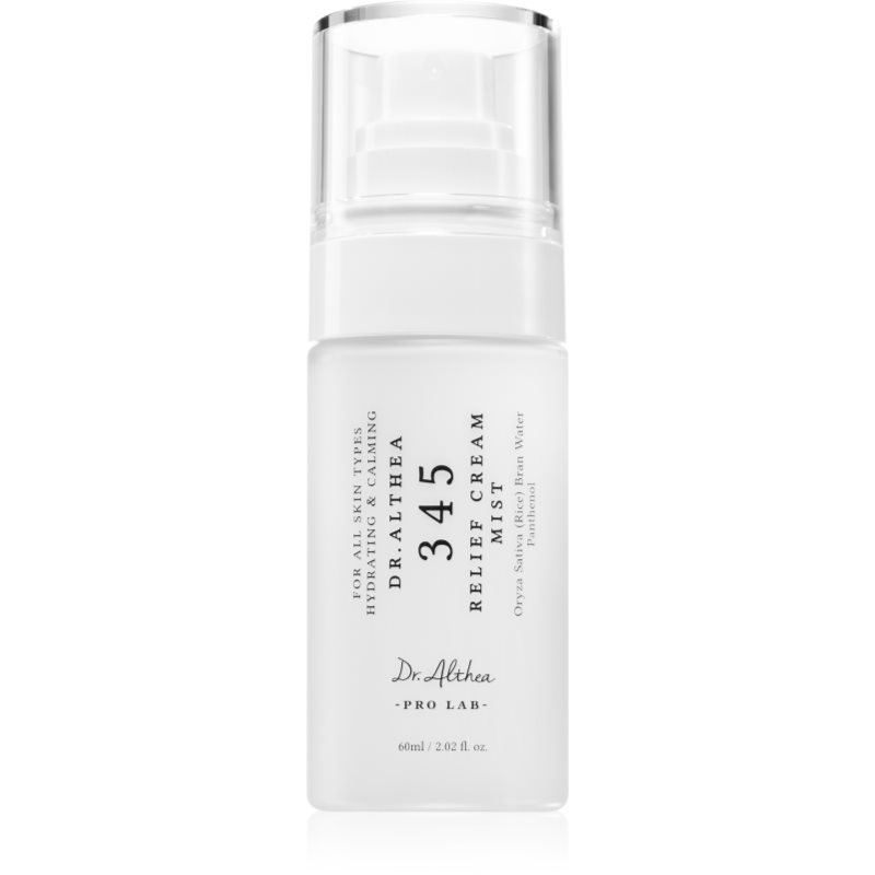 Dr. Althea 345 Relief Cream Mist hydratačné a vyživujúce tonikum s upokojujúcim účinkom 60 ml