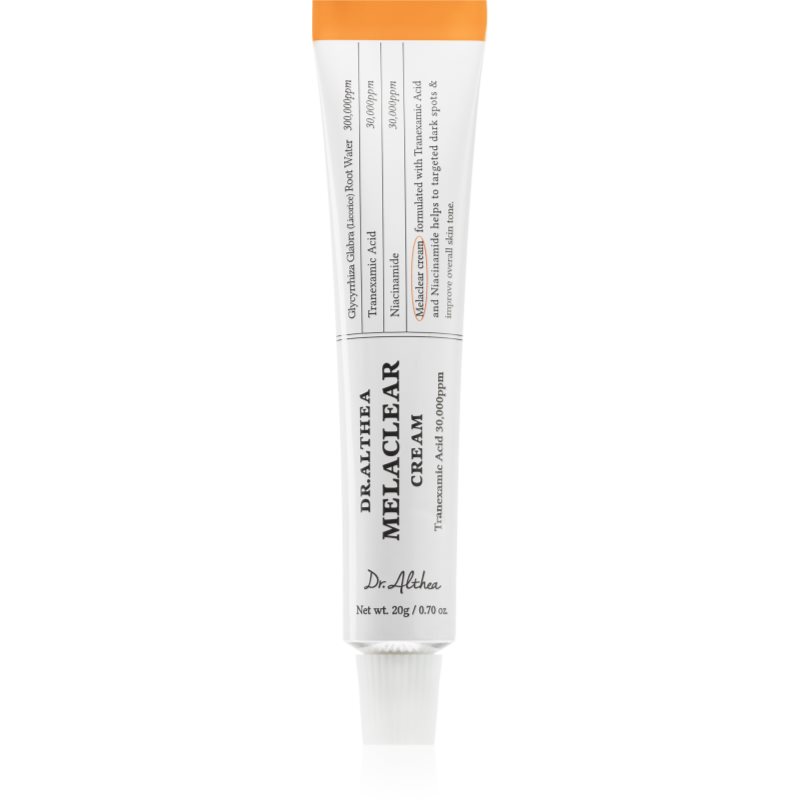 Dr. Althea Melaclear Cream vyhlazující a rozjasňující krém pro sjednocení barevného tónu pleti 20 g