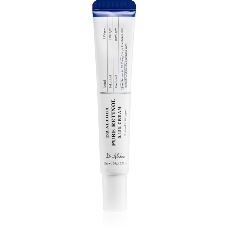 Dr. Althea Pure Retinol 0.15% Cream renewing and regenerating moisturiser with anti-ageing effect 20 g