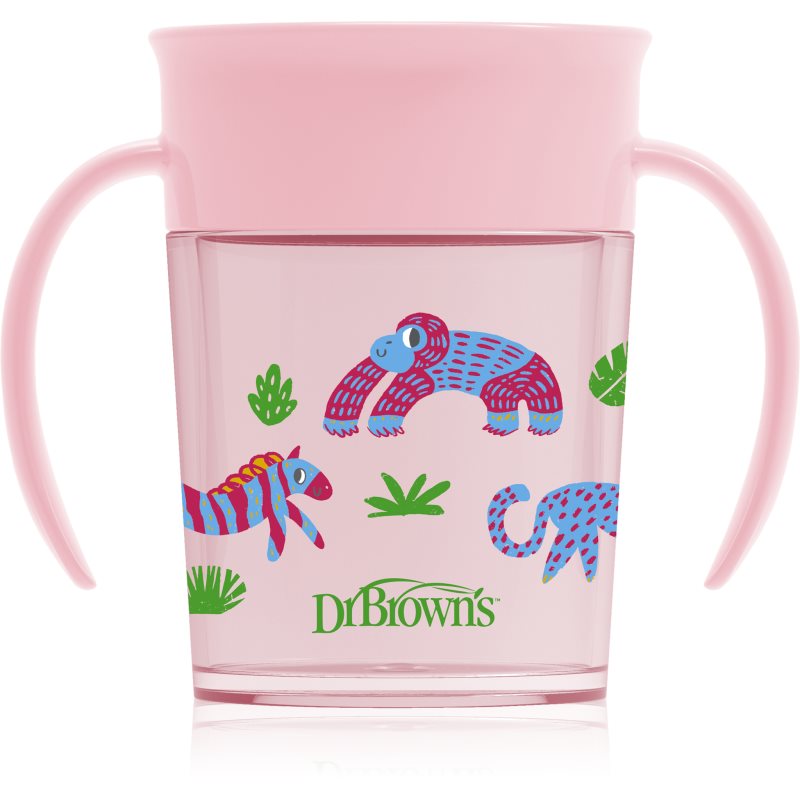 Dr. Brown's Cheers 360° Jungle hrnek 4 m+ 200 ml