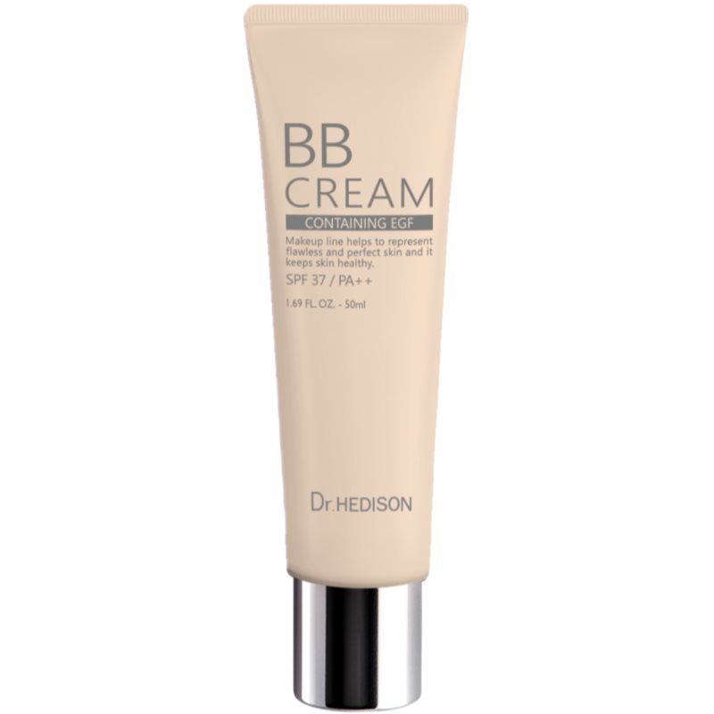 Dr. HEDISON EGF BB Cream SPF 37 hydratační BB krém pro zářivý vzhled pleti 50 ml