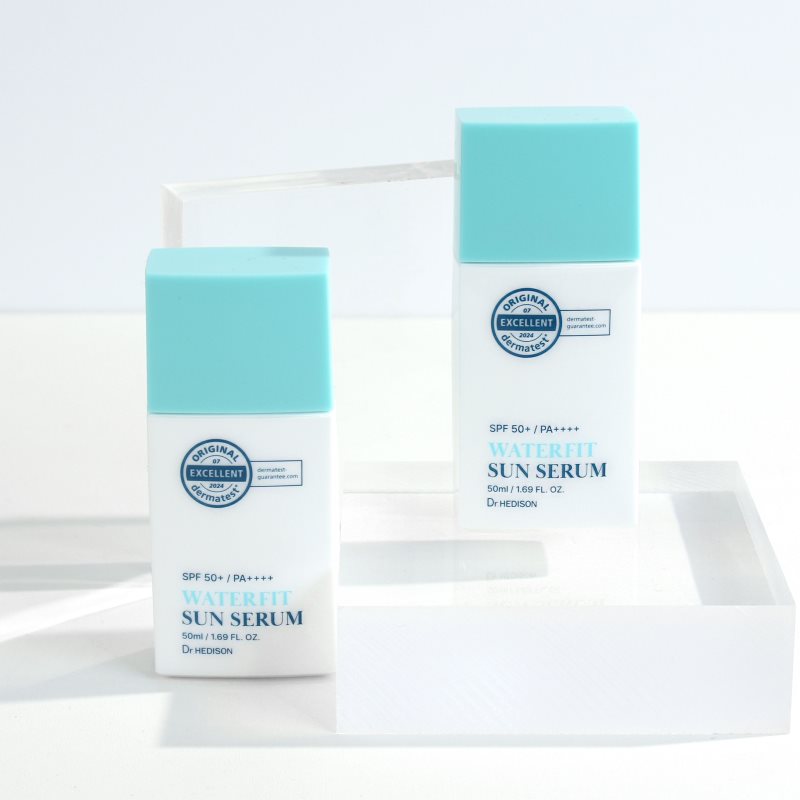 Dr. HEDISON Waterfit Sun Serum hydratační sérum SPF 50+ 50 ml (obrázek 4)
