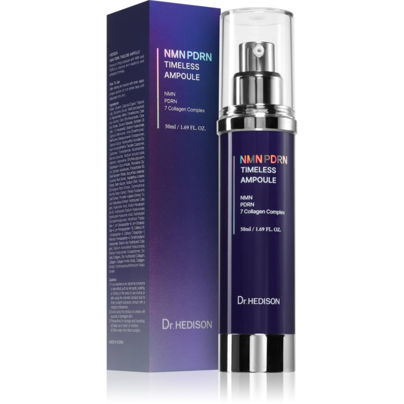 Dr. HEDISON NMN PDRN Timeless Ampoule sérum proti stárnutí pleti pro rozjasnění a hydrataci 50 ml (obrázek 3)
