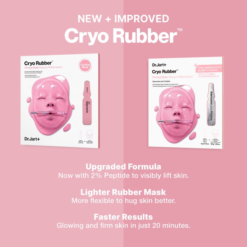 Dr. Jart+ Cryo Rubber™ Firming Mask intenzivní hydrogelová maska pro zpevnění pleti 40 g (obrázek 6)