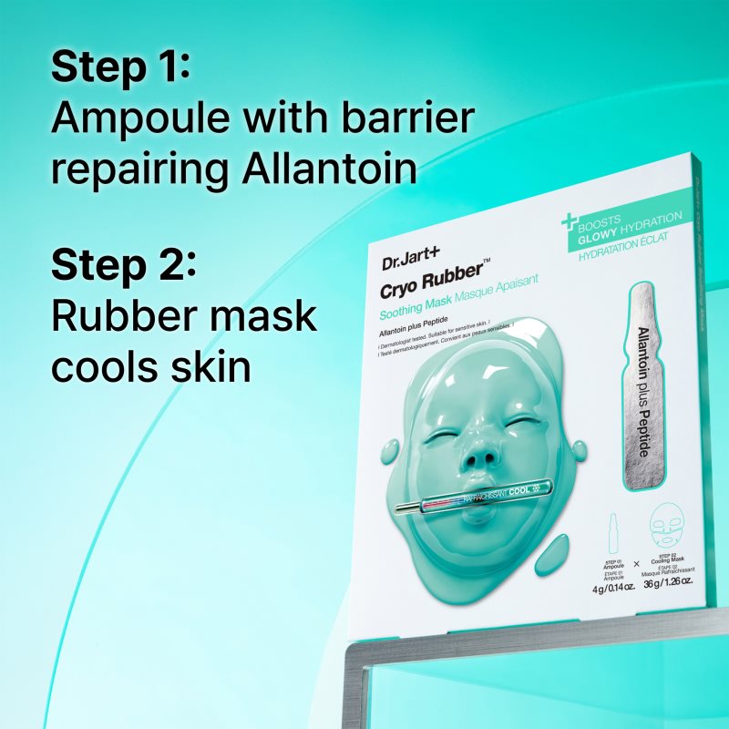 Dr. Jart+ Cryo Rubber™ Soothing Mask intenzivní hydrogelová maska se zklidňujícím účinkem 40 g (obrázek 4)