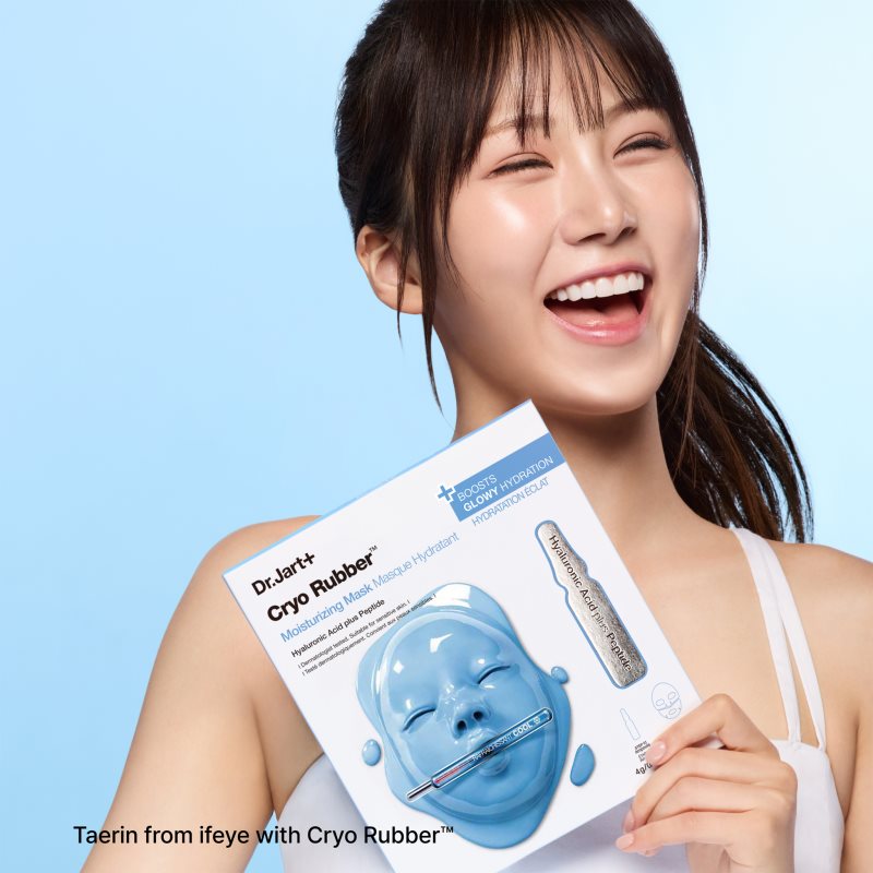 Dr. Jart+ Cryo Rubber™ Moisture Mask intenzivní hydrogelová maska s hydratačním účinkem 40 g (obrázek 10)