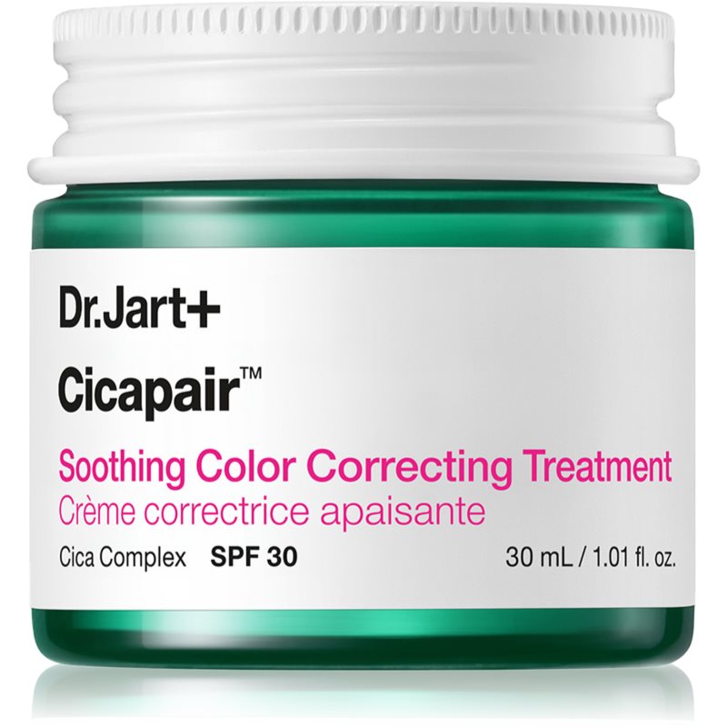 Dr. Jart+ Cicapair™ Soothing Color Correcting Treatment intensive, Hautrötungen reduzierende Creme SPF 30 30 ml