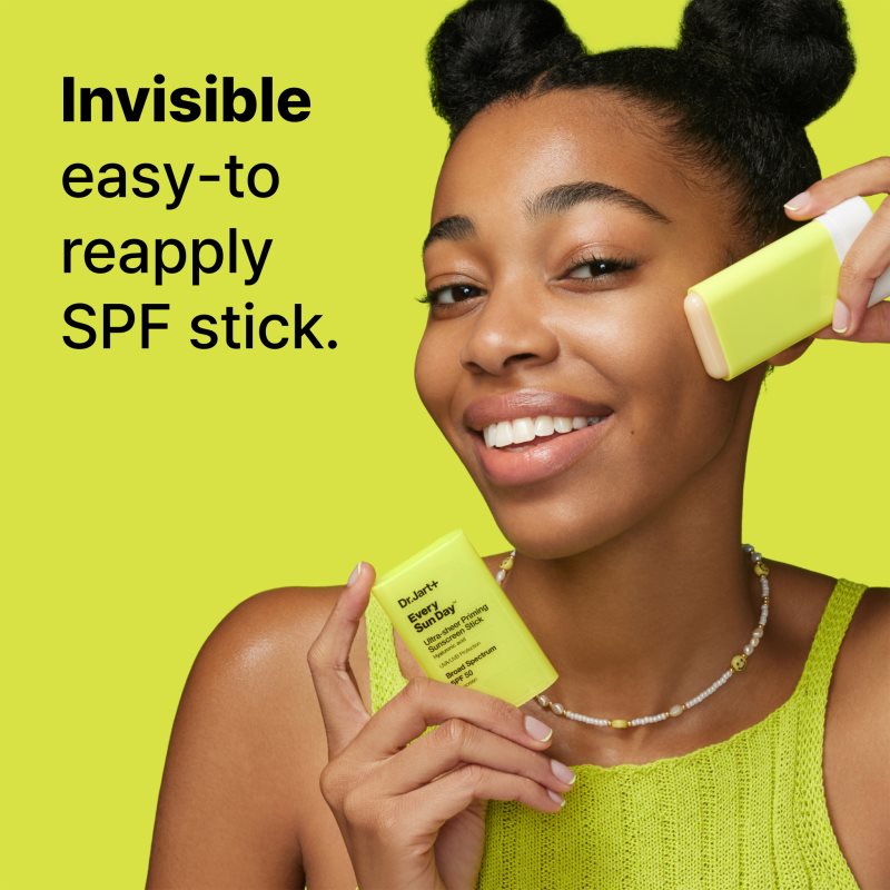 Dr. Jart+ Every Sun Day™ Ultra-Sheer Priming Sunscreen Stick SPF50 opalovací krém v tyčince 19 g (obrázek 3)
