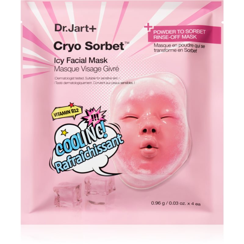 Dr. Jart+ Cryo Sorbet Icy Facial Mask hydratační maska s chladivým účinkem 3.06 g