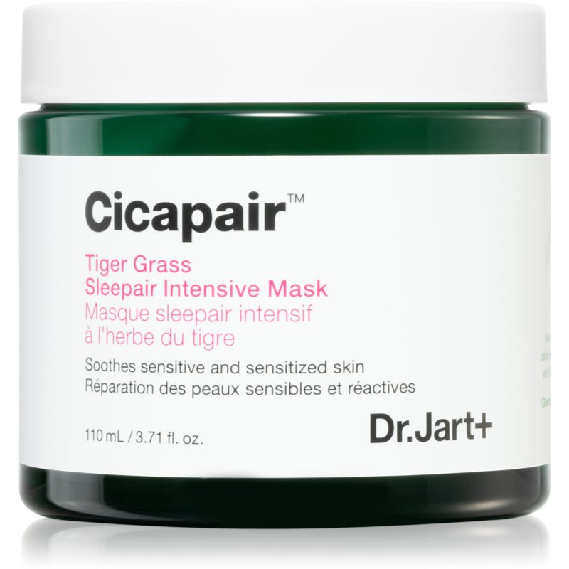 Dr. Jart+ Cicapair™ Tiger Grass Sleepair Intensive Mask éjszakai zselés maszk a pirosodás redukálására 110 ml