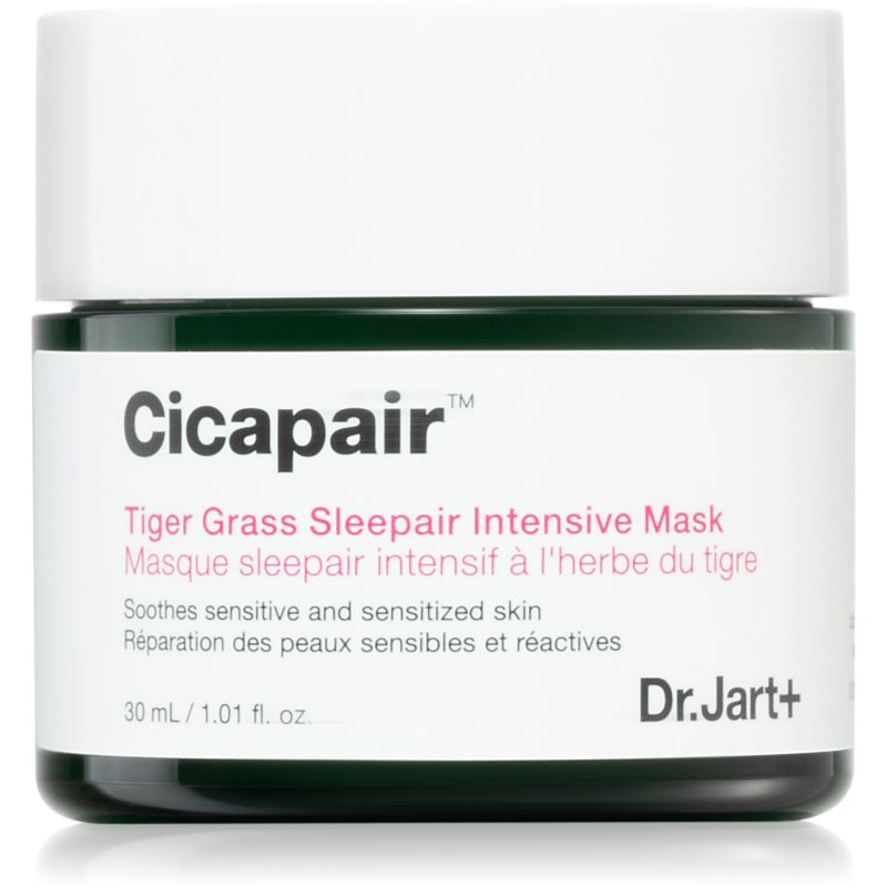 Dr. Jart+ Cicapair™ Tiger Grass Sleepair Intensive Mask éjszakai zselés maszk a pirosodás redukálására 30 ml