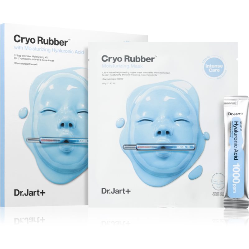 Dr. Jart+ Cryo Rubber™ with Moisturizing Hyaluronic Acid intensive hydratisierende Maske mit Hyaluronsäure 1 St.