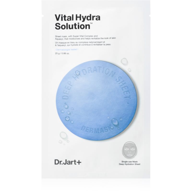 Dr. Jart+ Dermask™ Vital Hydra Solution™ intenzivní hydratační maska s revitalizačním účinkem 25 g