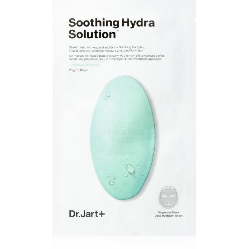 Dr. Jart+ Dermask™ Soothing Hydra Solution™ hydratační plátýnková maska 25 g