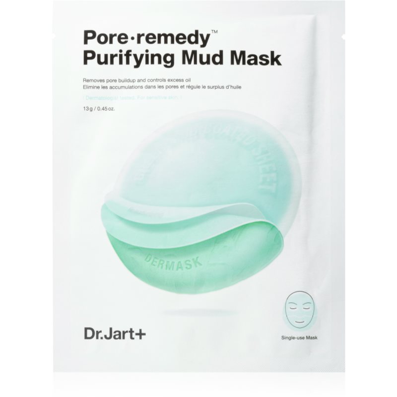 Dr. Jart+ Pore Remedy™ Purifying Mud Mask čistiaca bahenná maska proti lesknutiu pleti a rozšíreným pórom 13 g