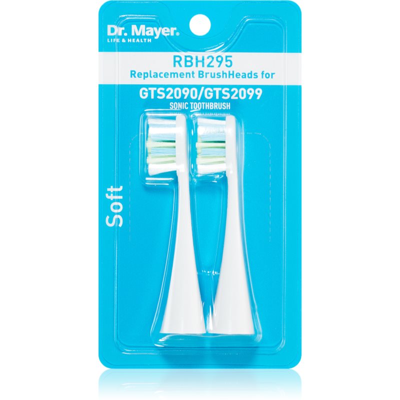 Dr. Mayer RBH295 náhradné hlavice na zubnú kefku for GTS2090/GT2099 2 ks